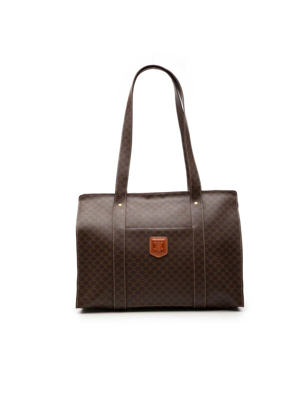 Celine Macadam Coated Canvas Tote Pre- #321342C41B